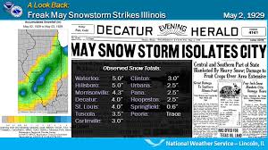 The stock market crash on oct. Historical Review Freak May Snowstorm Of May 2 1929