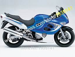 Compare with any other bike. Fur Suzuki Katana Gsx600f Gsx750f 05 06 Gsx 600 F Gsx 750 F 2005 2006 Blau Weiss Karosserie Motorrad Verkleidungen Katana Made Sales Examplekatana Bleach Aliexpress