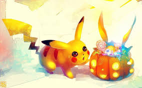 Hd Wallpaper 2014 Halloween Pumpkins Theme Wallpaper 03 Pikachu Wallpaper Wallpaper Flare