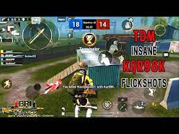 Pubg Mobile Lite Gameplay Tdm Mode Only Kar98k Flick Kills Montage Youtube Gameplay Download Hacks Mobile