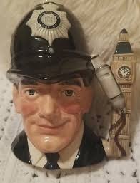 LARGE THE LONDON Bobby Royal Doulton Character Toby Jug $65.00