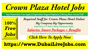 Jun 06, 2021 · latest job dunya sunday classified ads 6 june 2021 for hotel staff, restaurant jobs, classifieds hotel in lahore, punjab pakistan for new vacancies dishwasher, manager, shift incharge, chef, accountant, hotel manager, cook, sweeper, rider, delivery boy, waiter, room service attendant, cook helper, travel advisor, floor manager, receptionist, clerk, security guard, driver, office boy, cleaner. Crown Plaza Hotel Jobs In Dubai Dubai Hotel Careers 2021