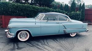Image result for Cadet Blue 1953 Oldsmobile