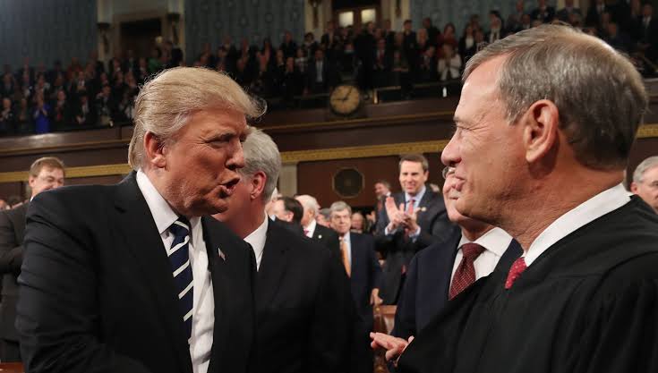 John Roberts got political when he rebuked Donald Trump on judges