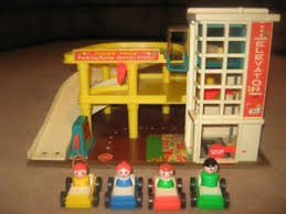 Find great deals on ebay for fisher price little people garage. Fischer Price Parking Garage Vintage Fisher Price Vintage Fisher Price Toys Childhood Toys