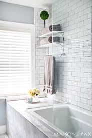 With little room for an extra cabinet or standing shelves, one of the best small bathroom storage solutions is to think up. 10 Tips For Designing A Small Bathroom Maison De Pax
