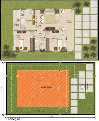Casas Pequenas Plantas De Casas Com Cozinha Americana E 2 Quartos Projetarcasas Planta De Casas Planta De Casa Terrea 2 Quartos Varanda E Coz Americana Cod 44 Plantas De Casas Planta De Casa Terrea Casas