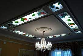 Let's check out these 12 simple false ceiling design for living. Gypsum Board False Ceiling With Stained Glass Panels A Comprehensive Guide To Installing Stained False Ceiling Design Ceiling Design Pop False Ceiling Design