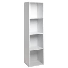 Structure A Composer 4 Cases Blanc Bibliotheque Et Etagere Salon Meuble Gifi