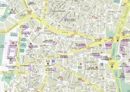 Die donau hat den nördlichsten punkt in deutschland und endet im schwarzen meer. Die Innenstadt Von Madrid Zur Karte Madrid Downtown Map Spanien