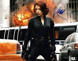 Infinity war and her upcoming solo film, black widow. Scarlett Johansson Avengers Infinity War Endgame Black Widow 11x14 Photo Signed Autographed Authentic Ga Coa At Amazon S Entertainment Collectibles Store