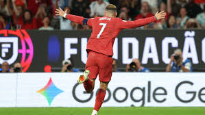 Cristiano Ronaldo tem gol anulado por impedimento marcado pelo VAR, e João Félix garante vitória de Portugal