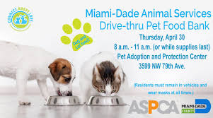 Thank you for your interest in adopting a grateful dog! If You Have A Pet Don T Miss The Next Drive Through Pet Food Bank In Doral