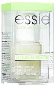 Give it a couple of seconds and the milky coat turns your glossy coat into matte. Essie Uberlack Matte About You Nagelpflege 13 5 Ml Amazon De Beauty