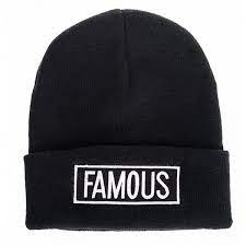 Black Famous Beanie Hat 9 17 Liked On Polyvore Featuring Accessories Hats Beanies Headwear Women S Accessories Black Beanie H Beanie Hats Beanie Hats