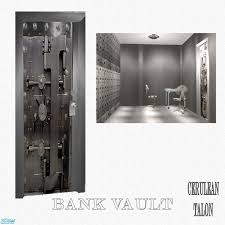 Ts4 sims 4 downloads custom content and mods. Cerulean Talon S Bank Objects Vault Door