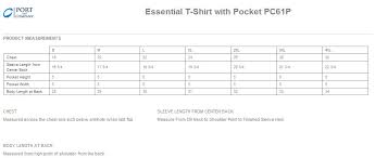 Amp_us Port Company Essential T Shirt With Pocket