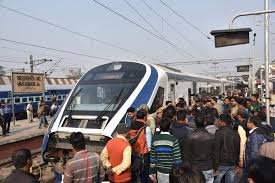 Vande Bharat Express India S Fastest Train Breaks Down Day After Launch The Passengers On Board Including Railway Officials And Railway Station Ballast Railway