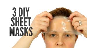 3 Super Simple Diy Sheet Masks How To Make Your Own Sheet Mask Youtube