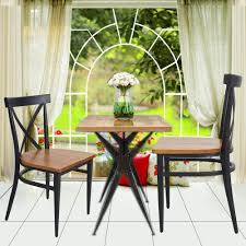 Dporticus Solid Dining Chairs With Metal Legs Set Of 4 Black Commercial And Residential Use Chairs Patio Lawn Garden Environews Tv