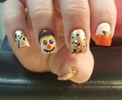 Fall Scarecrow Nails 2017 Fall Nail Designs Thanksgiving Nail Art Thanksgiving Nail Designs