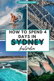 4 Days In Sydney Itinerary The Perfect Budget Itinerary For Sydney Faramagan Australia Travel Sydney Travel Australia Vacation