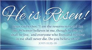 Image captionchristians around the globe have been celebrating easter. He Is Risen Matthew 28 6 Easter Sunday Of The Resurrection Of The Lord One Walk
