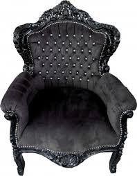 Casa Padrino Barock Sessel King Schwarz Schwarz Mit Bling Bling Glitzersteinen Mobel Antik Stil Barock Sessel Armlehnen Barock