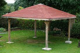 Bitumenschindeln nach möglichkeit nicht in praller sonne und/oder bei hohen temperaturen verlegen. Dachschindeln Auf Unserem Gartenpavillon Verlegen Lust Sparen De