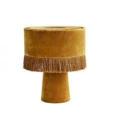 Lampe En Velours A Franges Lampes De Table Lampe A Poser Lampe