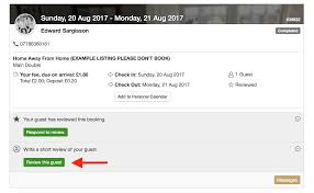 How Can I Write A Guest Review Or Respond To A Booking Review Theatre Digs Booker Support
