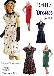 10 Websites With 1940s Dresses For Sale 1940s Fashion Forties Fashion 1940s Dresses