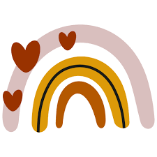 Download Rainbow With Heart Svg Modern Rainbow Svg Cut File Download Jpg Png Svg Cdr Ai Pdf Eps Dxf Format