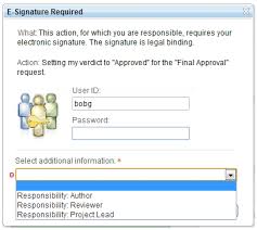 Hours of administration turned into minutes. Requiring E Signature For The Review Process