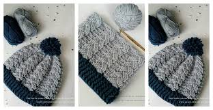 Feel free to use circular needles as well Cable Beanie Hat Free Crochet Pattern