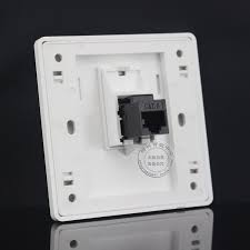 Seto Duvar Plaka Tek Port Ag Lan Kedi 6 Priz Paneli Gigabit Faceplate Kategori Bilgisayar Kablolari Ve Konnektorleri