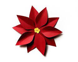Christmas Poinsettia Svg File Template Etsy Poinsettia Flower Christmas Poinsettia Flower Template