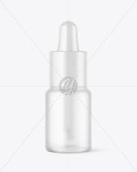 Psd Mockups Frosted Glass Dropper Bottle Object Mockups