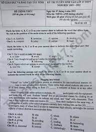Trước đó, trong buổi sáng, các thí sinh đã làm bài thi môn ngữ văn và tiếng anh. 03rz4qlramjbum
