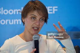 Laura Sima, US Department of Energy's Mexico country manager, speaks...  News Photo