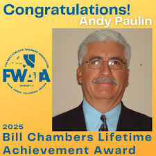 Congratulations to Andy Paulin