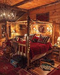Log cabin master bedroom with log bed frame logcabinfurniture. Log Cabin Bedroom Ideas Interior Design Ideas Home Decorating Inspiration Moercar Log Cabin Bedrooms Cabin Decor Cabin Bedroom