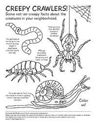 If you don't want to dress up but would still like some element of halloween on you, this project is perfect for you! Creepy Crawlers Nature Activity Page By Sara Cramb Tpt