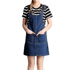 Low Cost Womens Girls Cute Casual Short Suspender Skirt