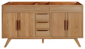 All wooden teak bathroom vanity is indicated to the cabinets and shelves of the bathroom. Avanity Taylor 60 Vanity Only Midcentury Bathroom Vanities And Sink Consoles By Avanity Corporation Houzz