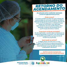 Agendamento da 1° dose destinado ao grupo de vacinação de pessoas com comorbidades de 57 anos completos à 59 anos completos. Retorno Do Agendamento Da Prefeitura De Sapucaia Do Sul Facebook