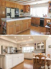 Kitchen Cabinet Refacing Before And After Kitchen Cabinets Kitchen Refacing Refacing Kitchen Cabinets