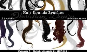 You draw short spiky hair, bangs, bobs and even longer hair in a ponytail. 26 Sets Of Photoshop Hair Brushes You Can Use For Free Photoshop Free Brushes