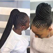 Trending Hairstyles Cornrow 2018 Africanbraidshairstyles Cornrow Hairstyles Trending Cheveux Naturels Idee Coiffure Cheveux Crepus Coiffures Cheveux Noirs