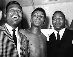 Black muslim leader enid curtis pinkney, founding president and ceo of the historic hampton house community trust, points to a photograph of malcolm x and mohammad ali. 1963 Ray Robinson Muhammad Ali Jim Brown Glossy 8x10 Photo Poster Ebay